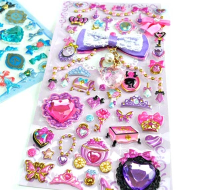 Princess Dream 3-D Stickers