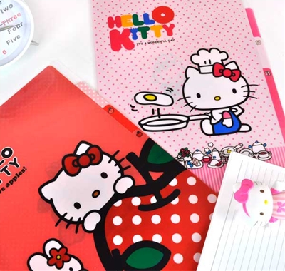 Hello Kitty 4-subject Slim Organizer
