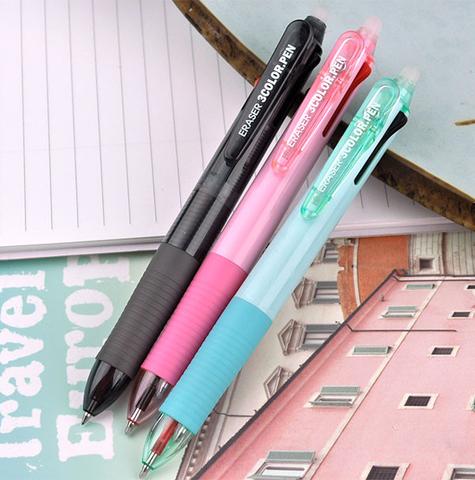 3 Color Erasable Multifunction Pen