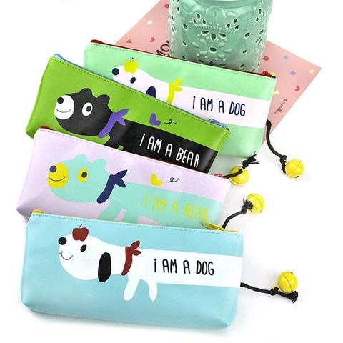 Animal Bell Pencil Pouch