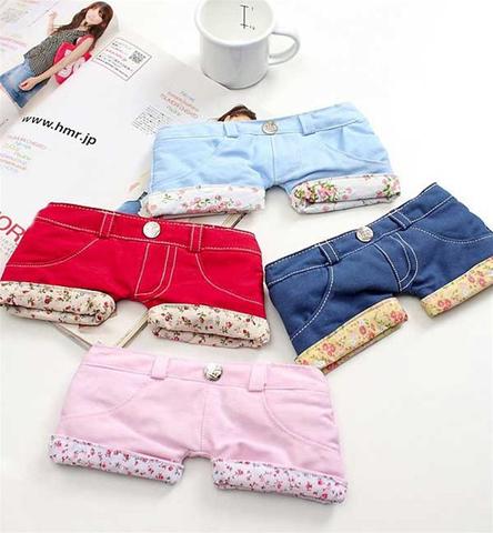 Hot Shorts Pencil Pouches