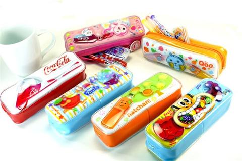 Deluxe Flowing Soda Pencil Pouches