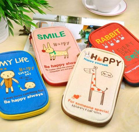 Forever Happy Butterfly Pencil Pouch