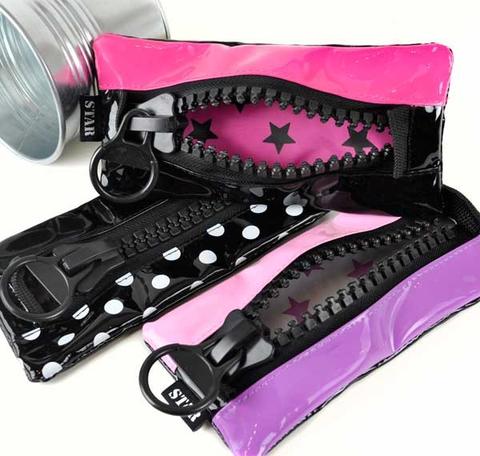 Chic and Stylish Big Zipper Pencil Cases