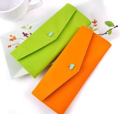 Elephant Charm Wallet Pencil Pouch