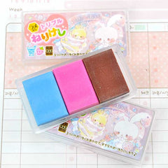 Cute Critters Scented Putty 3-Piece Eraser Set