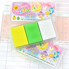 Cute Critters Scented Putty 3-Piece Eraser Set