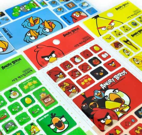 Angry Birds Digital Accessory Sticker