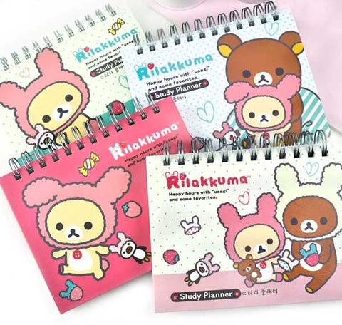 Bunny-Costume Rilakkuma Weekly Planner