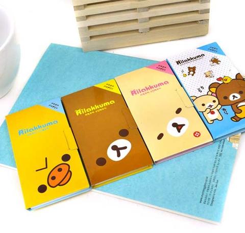 Rilakkuma Sticky Note Books