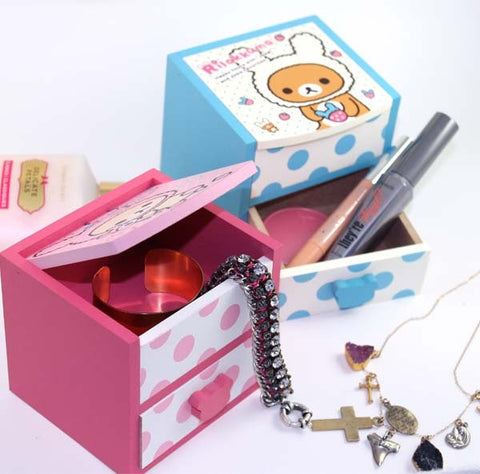 Bunny-Costume Rilakkuma Mini Accessories Drawer