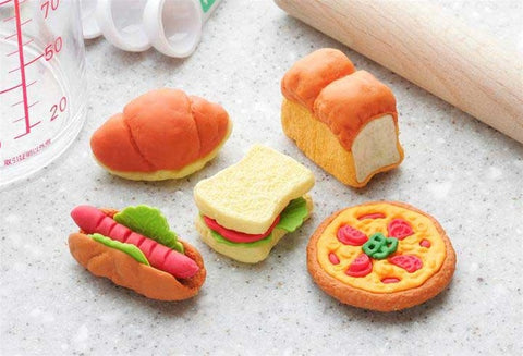 Lunch Collection Erasers
