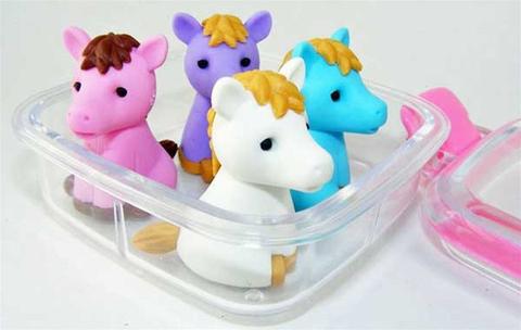 Horse Eraser Set