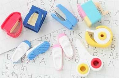 Everyday Items Eraser Collection