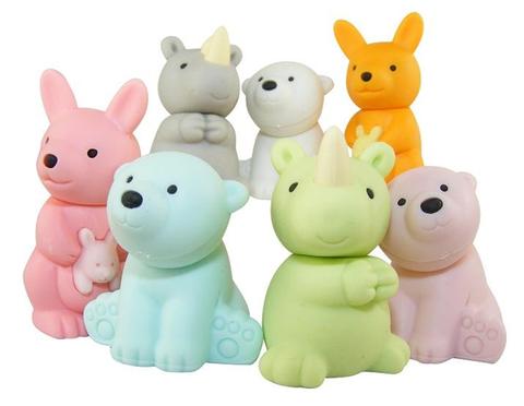 Wild Animal Erasers