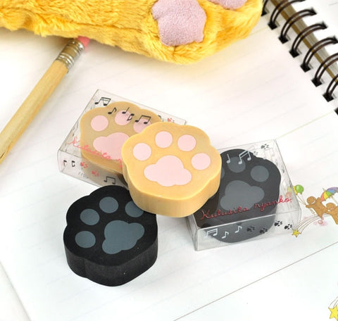 Kutusita Nyanko Paw Eraser