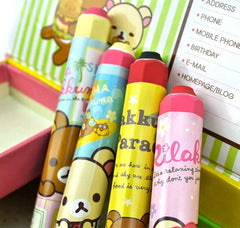 Rilakkuma in Paradise Stick Erasers