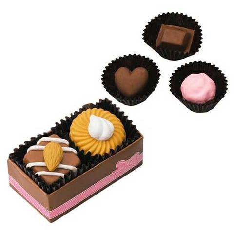 Do-It-Yourself Scented Clay Eraser Chocolates Set