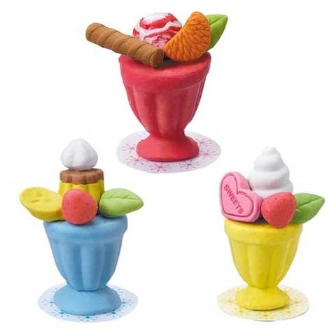 Do-It-Yourself Scented Clay Eraser Parfait Set