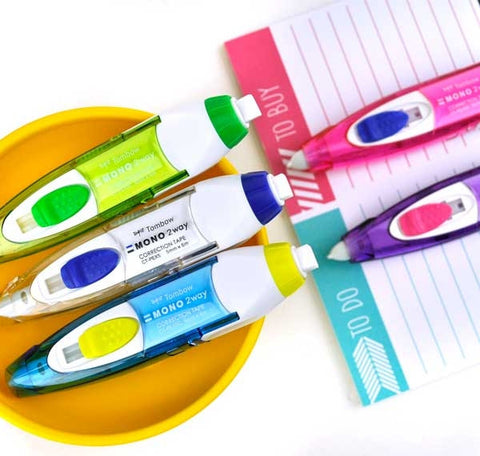 Mono 2-Way Eraser and Correction Tape