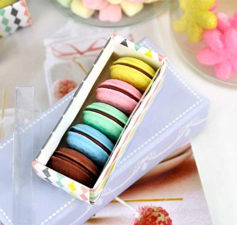 5-Macaron Eraser Box Set