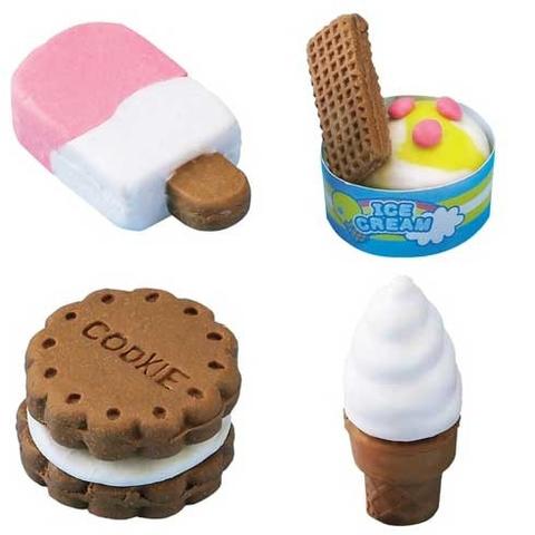 Do-It-Yourself Scented Clay Eraser Ice Cream Set