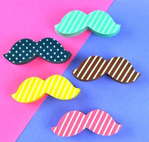 Fancy Mustache Eraser