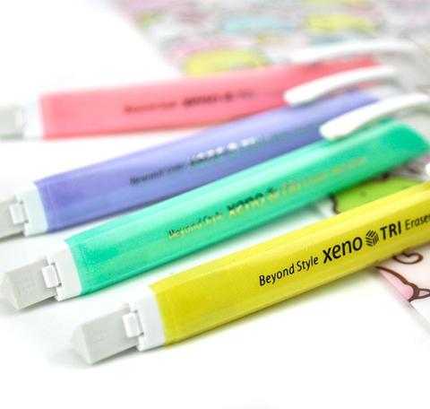 Jewel Tone Retractable Eraser Stick