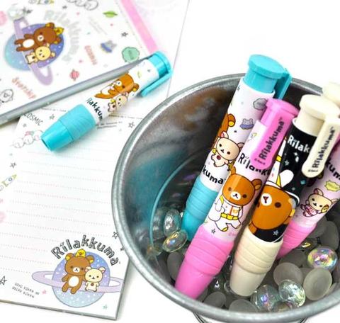 Rilakkuma in Space Jumbo Retractable Eraser
