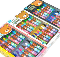 Rilakkuma Crayon Look-Alike Eraser Set