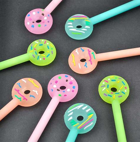 Neon Jelly Donut Gel Pen