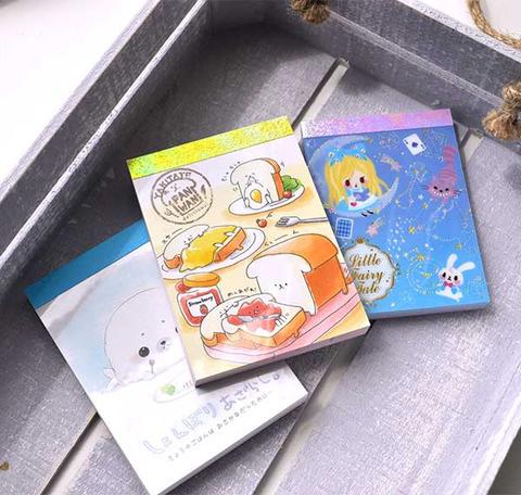 Kawaii Character Compact Notepad
