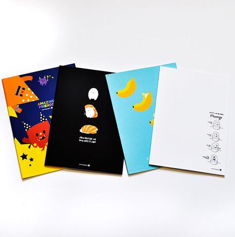 Moongs Slim Notebook Collection