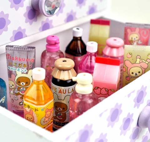 Bunny-Costume Rilakkuma and Korilakkuma Pencil Toppers