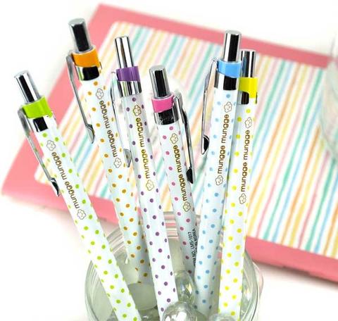 Polka-Dot Pastel Mechanical Pencil Collection