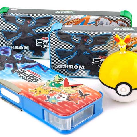 Pokemon Pencil Box with Built in Sharpener