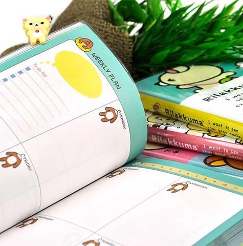Rilakkuma Colorful Deluxe Planner