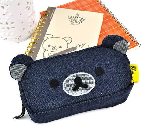 Rilakkuma Denim Jean Pencil Pouch