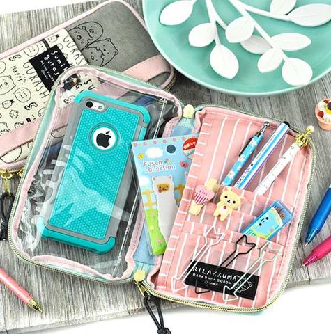 San-X Pencil and Cell Phone Case Duo
