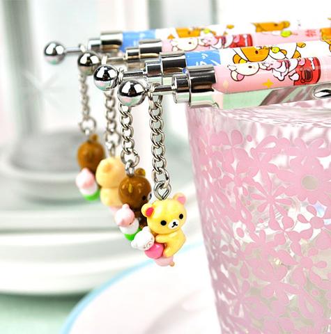 Snacking Rilakkuma Charm Mechanical Pencil