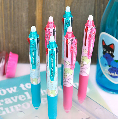 Sumikko Gurashi 3-Color Erasable Pilot Frixion Pen