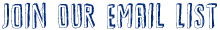 Join our Newsletter