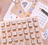 Wooden Stamp Desktop Calendar