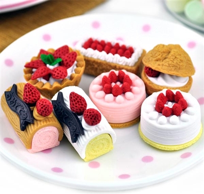 Sweet Pastry Eraser Collection