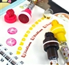 Rilakkuma Chocolate and Coffee Bubble & Double Stamp Ballpoint Pens