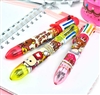 Rilakkuma Wonderland 8-Color Retractable Ballpoint Pens